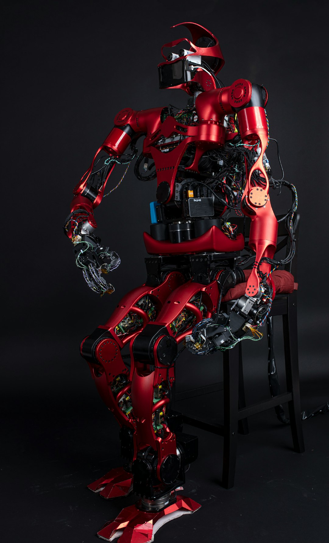 Robotik-Team bei der Arbeit